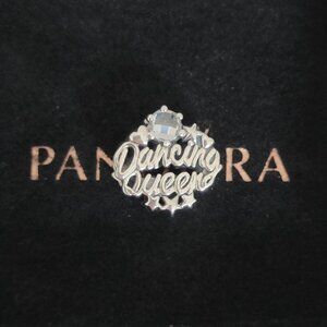 Pandora Openwork Dancing Queen Charm S925 Silver with box